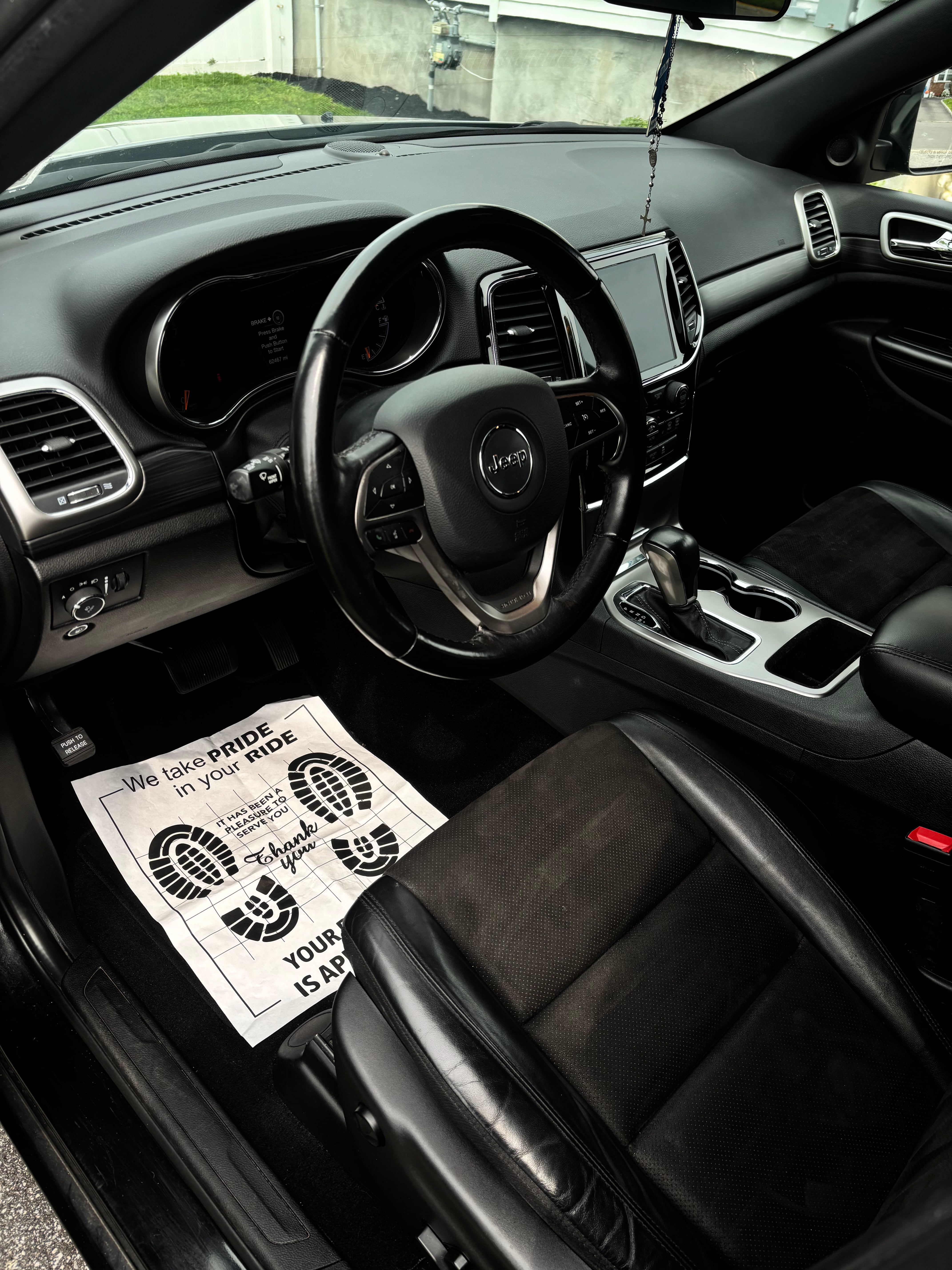 Professional vehicle interior detailing